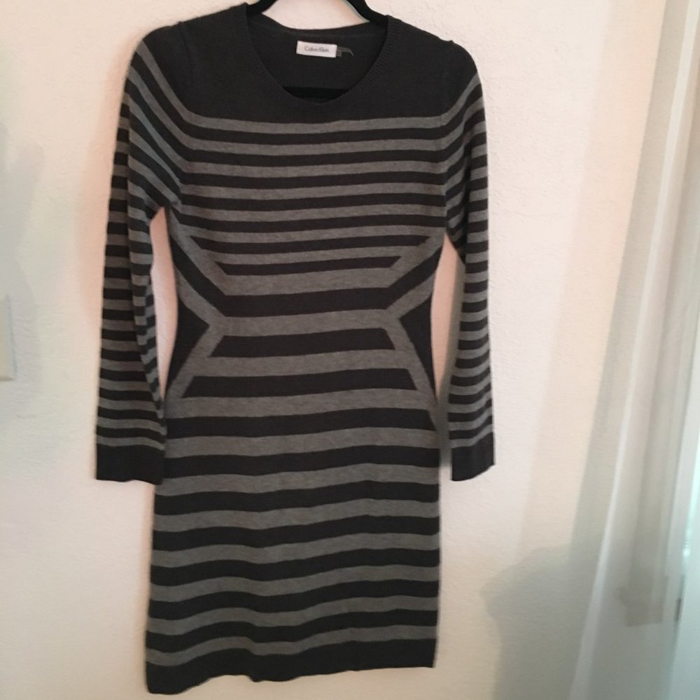 Calvin Klein sweater dress small